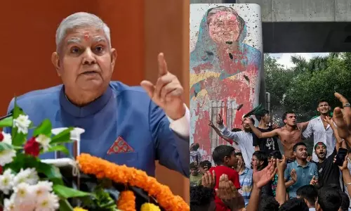 வங்காளதேசத்தில் நடந்தது இந்தியாவிலும்? ஜாக்கிரதை! - காங்கிரசார் கருத்துக்கு ஜகதீப் தன்கர் கண்டனம்