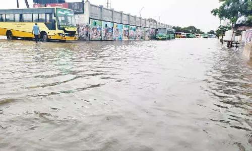 விழுப்புரத்தில் பலத்த மழை