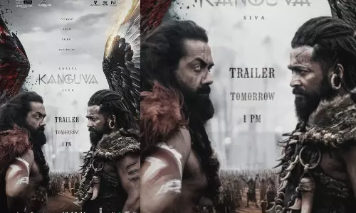 சூர்யா VS பாபி தியோல் - கங்குவா படத்தின் டிரைலர் நாளை முதல்