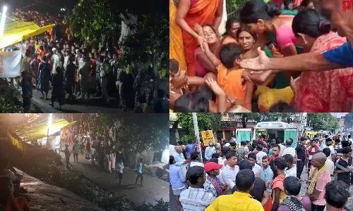 அதிகாலையில் பயங்கரம்.. கோவில் கூட்ட நெரிசலில் சிக்கி 7 பேர் பலி- 9 பேர் படுகாயம்