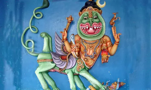 ஸ்ரீ சரபேஸ்வரரின் உருவ விளக்கம்