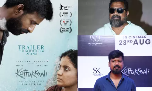 `கொட்டுக்காளி எடுத்ததற்காக வினோத்ராஜின் காலை முத்தமிடுவேன் - மிஷ்கின் நெகிழ்ச்சி பேச்சு