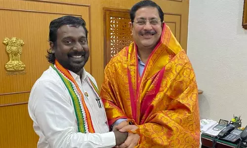 தென்னக ரெயில்வேயின் பொது மேலாளரை சந்தித்த விஜய் வசந்த் எம்.பி.