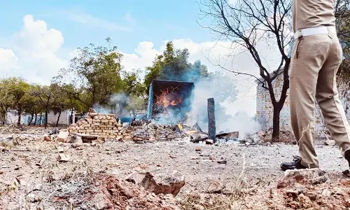 ஸ்ரீவில்லிபுத்தூர் அருகே பட்டாசு ஆலையில் வெடி விபத்து- 2 தொழிலாளர்கள் பலி