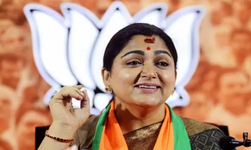 தீவிர அரசியலில் ஈடுபடுவதால் தி.மு.க.வுக்கு பயம் வந்துள்ளது நடிகை குஷ்பு பேட்டி