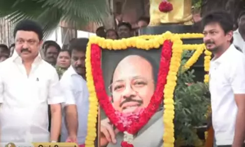 முரசொலி மாறன் பிறந்தநாள்- முதலமைச்சர் மு.க.ஸ்டாலின் மரியாதை