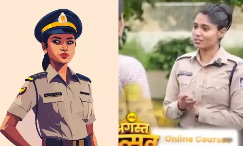 யூனிபார்முடன் கோச்சிங் சென்டர் விளம்பரத்தில் நடித்த பெண் போலீஸ் -  வைரல் வீடியோவால்  சஸ்பெண்ட்