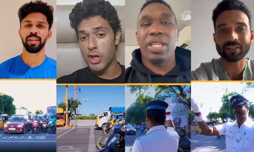 Zero is Good விழிப்புணர்வு வீடியோ வெளியிட்ட சிஎஸ்கே வீரர்கள்