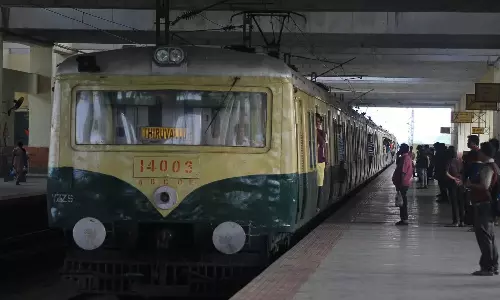 சென்ட்ரலில் இருந்து திருப்பதி செல்லும் ரெயில் சேவையில் மாற்றம்