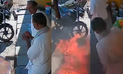 பீடி-யால் வந்த வினை.. தீ பிடித்து சாம்பல் ஆன கடை- ஆந்திராவில் பரபரப்பு