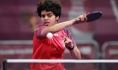 ஒலிம்பிக் டேபிள் டென்னிஸில் ஜொலித்த இந்திய வீராங்கனை அர்ச்சனா காமத்  24 வயதில் ஓய்வு.. காரணம் என்ன?