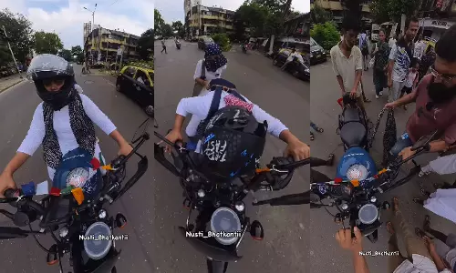 bike dupatta