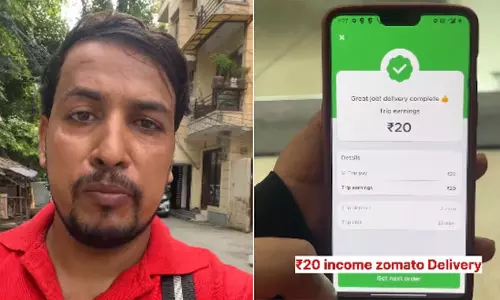 20 ரூபாய் சம்பாதிக்க சாகணும்.. வைரலாகும் சொமாட்டோ ஊழியர் வீடியோ