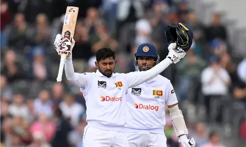 கமிந்து மெண்டிஸ் அசத்தல் சதம்: இங்கிலாந்து வெற்றிபெற 205 ரன்களை இலக்காக நிர்ணயித்தது இலங்கை