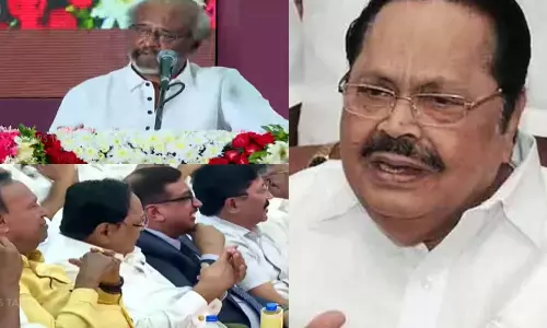 பல் போய், தாடி வளர்ந்து... ரஜினிகாந்த் மீது அமைச்சர் துரைமுருகன் தாக்கு