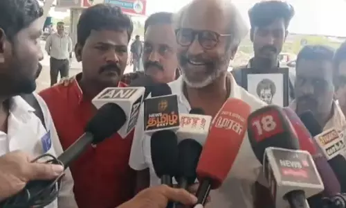 துரைமுருகன் என்னுடைய நீண்ட நாள் நண்பர்... கருத்து மோதலுக்கு முற்றுப்புள்ளி வைத்த ரஜினி
