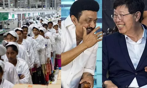 இந்தியப் பெண்கள் உயர் பதவிக்கு வர வேண்டும்..  பாக்ஸ்கான் தலைவர் விருப்பம்