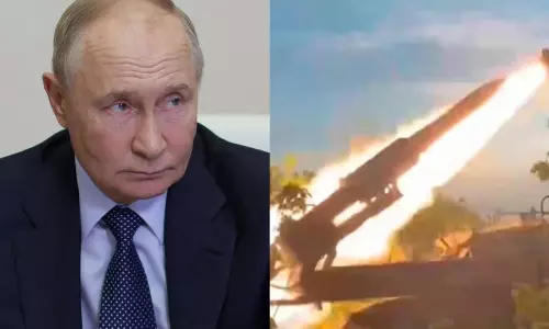 பதிலுக்கு பதில்.. உக்ரைன் மீது மிசைல்களை ஏவி ரஷியா  சரமாரி தாக்குதல் - மின்சாரம் முடக்கம்