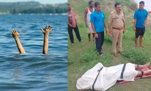 கங்கை நதியில் செல்பி எடுக்க முயன்ற போது ஆற்றில் தவறி விழுந்து 3 பேர் உயிரிழப்பு