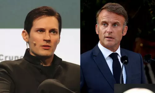 டெலிகிராம் சி.இ.ஓ. பாவெல் துரோவ் கைது அரசியல் ரீதியானது அல்ல - பிரான்ஸ் அதிபர் மேக்ரான் விளக்கம்