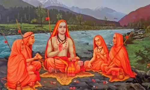 ஆதிசங்கரரும்  5 லிங்கங்களும்