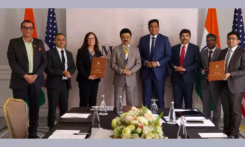 6 நிறுவனங்கள் 900 கோடி ரூபாய் முதலீடு: முதலமைச்சர் மு.க. ஸ்டாலின் முன்னிலையில் புரிந்துணர்வு ஒப்பந்தம்