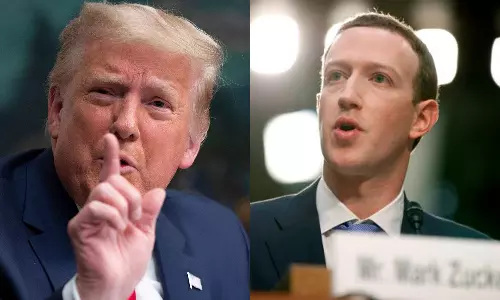 Donald Trump - Mark Zuckerberg