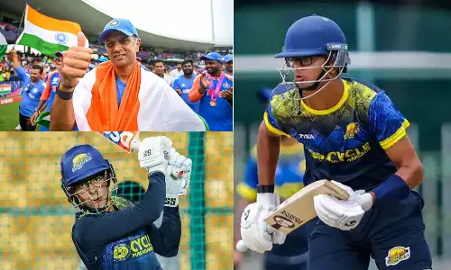 இந்திய U-19 அணியில் ராகுல் டிராவிட் மகன் சமித் அறிமுகம்