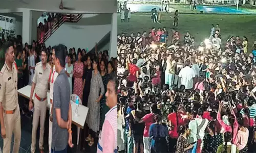 கல்லூரி மாணவிகள் விடுதி கழிவறையில் ரகசிய கேமரா பொருத்திய 3 பேர் கைது