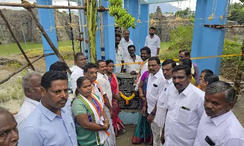 மேல்நிலை நீர் தேக்க தொட்டியை திறந்து வைத்தார் விஜய் வசந்த் எம்.பி.