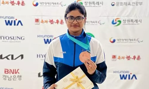 பாரா ஒலிம்பிக் துப்பாக்கிச் சுடுதல்: இந்தியாவின் ரூபினா வெண்கலம் வென்றார்