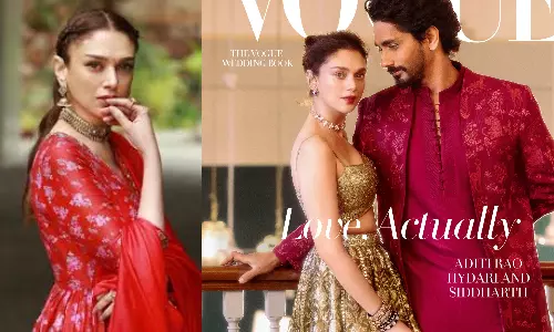 இப்படிதான் சித்தார்த் எனக்கு ப்ரோபோஸ் செய்தார் -  அதிதி சொன்ன சுவாரசிய கதை