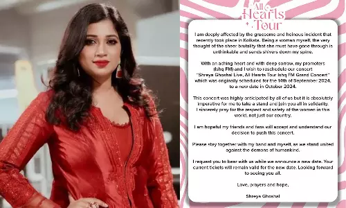 Playback Singer Shreya Ghoshal