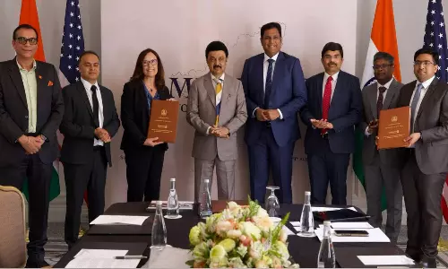 அமெரிக்காவில் முதலமைச்சர் மு.க.ஸ்டாலின் முன்னிலையில் 400 கோடியில் புரிந்துணர்வு ஒப்பந்தம்