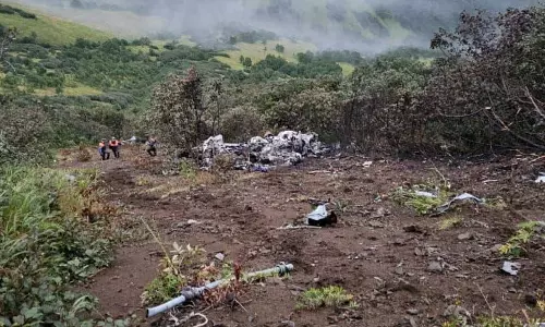 மாயமான ரஷியா ஹெலிகாப்டர்: விபத்தில் சிக்கியதில் 22 பேர் உயிரிழப்பு