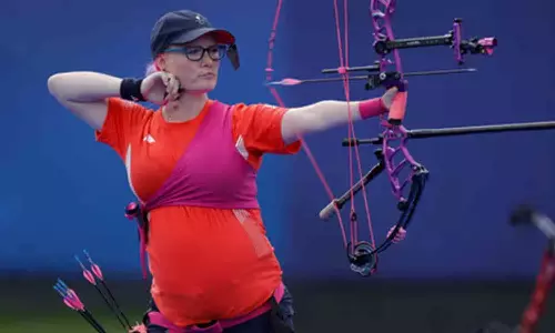 பாரா ஒலிம்பிக்கில் பதக்கம் வென்ற கர்ப்பிணி