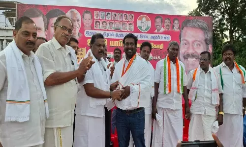 ஜல்லி யார்டை இடமாற்றம் செய்ய வலியுறுத்தி, இரணியல் ரெயில் நிலையத்தில் விஜய் வசந்த் தலைமையில் மாபெரும் ஆர்ப்பாட்டம்