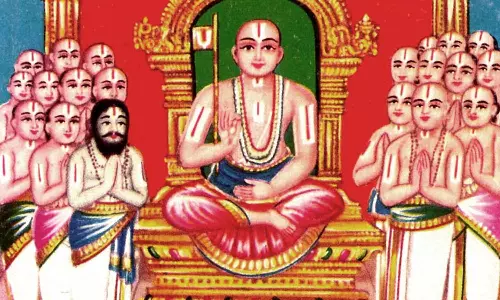 ராமானுஜர் நியமித்த 74 சிம்மாசனாதிபதிகள்