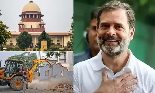 புல்டோசர் நடவடிக்கை குறித்து உச்சநீதிமன்றம் கேள்வி: வரவேற்ற ராகுல் காந்தி