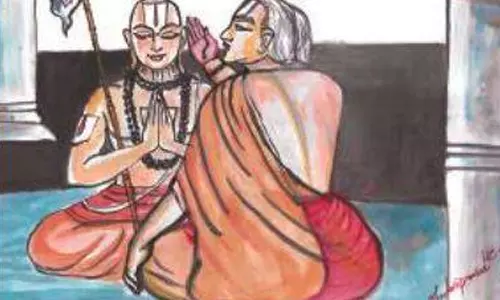 கூரத்தாழ்வாரும் ராமானுஜரும்