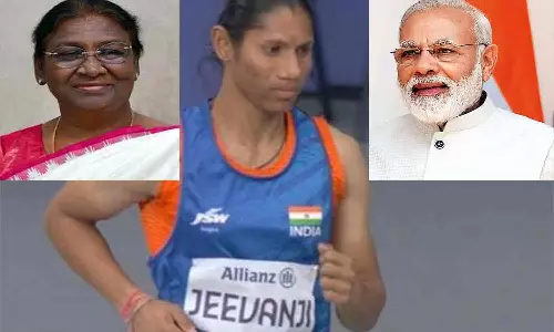 வெண்கலம் வென்ற  தீப்தி ஜீவன்ஜிக்கு  ஜனாதிபதி, பிரதமர் வாழ்த்து