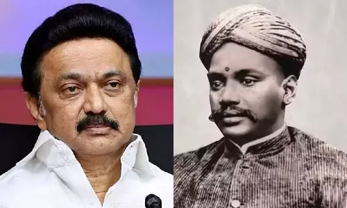 நாட்டுத்தொண்டும் மொழித்தொண்டும் இரு கண்கள் என வாழ்ந்திட்ட பெருமகனார் வ.உ.சி.- மு.க.ஸ்டாலின்