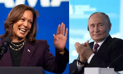 kamala harris - putin