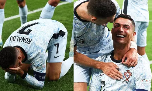 கால்பந்து வரலாற்றில் 900 கோல்கள் அடித்த முதல் வீரர்- ரொனால்டோ சாதனை