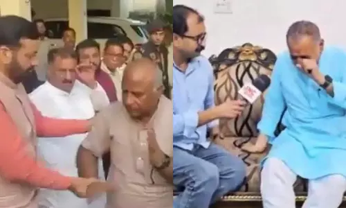 சீட்  தராததால் தேம்பிய MLA.. முதல்வருக்கு கை கொடுக்க மறுத்த முன்னாள் அமைச்சர்.. அரியானா பாஜகவில் பூசல்