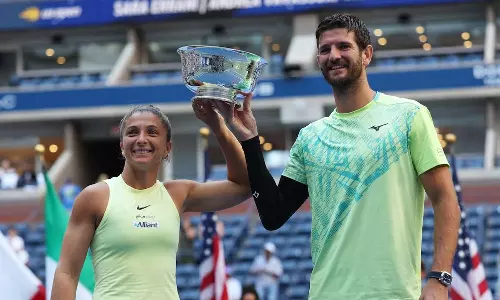 அமெரிக்க ஓபன்: கலப்பு இரட்டையரில் சாம்பியன் பட்டம் வென்றது இத்தாலி ஜோடி