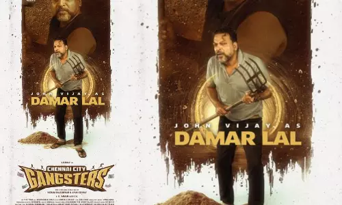 டமார் லால்  கதாப்பாத்திரத்தில் ஜான் விஜய் - சென்னை சிட்டி கேங்ஸ்டர்ஸ்