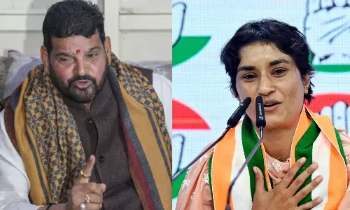 ஒலிம்பிக்சில் வினேஷ் போகத்தின் தகுதி நீக்கம் கடவுள் கொடுத்த தண்டனை - பிரிஜ் பூஷன் சிங் சாடல்