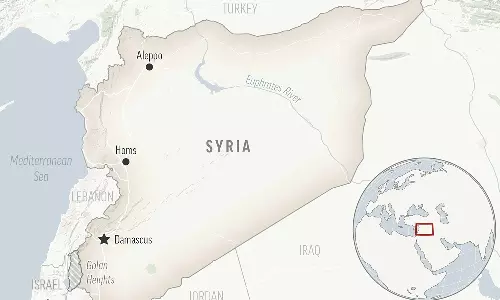 Israel carries out intense strikes in central Syria, killing 4, state media says By Albert Aji