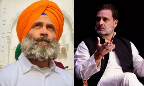 இந்தியாவில் சீக்கியர்கள் டர்பன் அணியவே போராட வேண்டி உள்ளது.. ராகுல் காந்தி தடாலடி - பாஜக பதிலடி